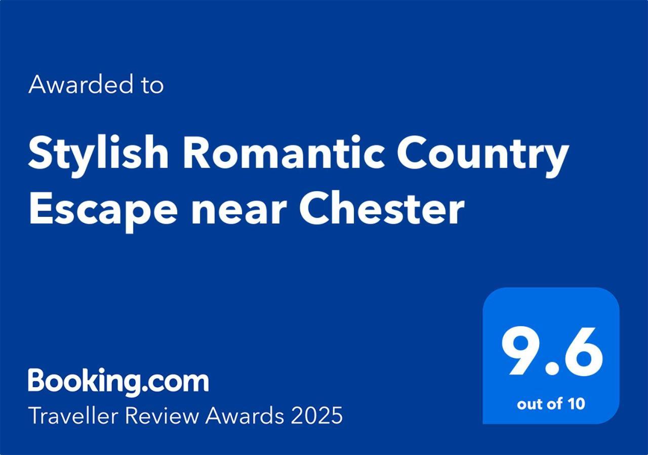 Stylish Romantic Country Escape Near Chester Christleton Экстерьер фото